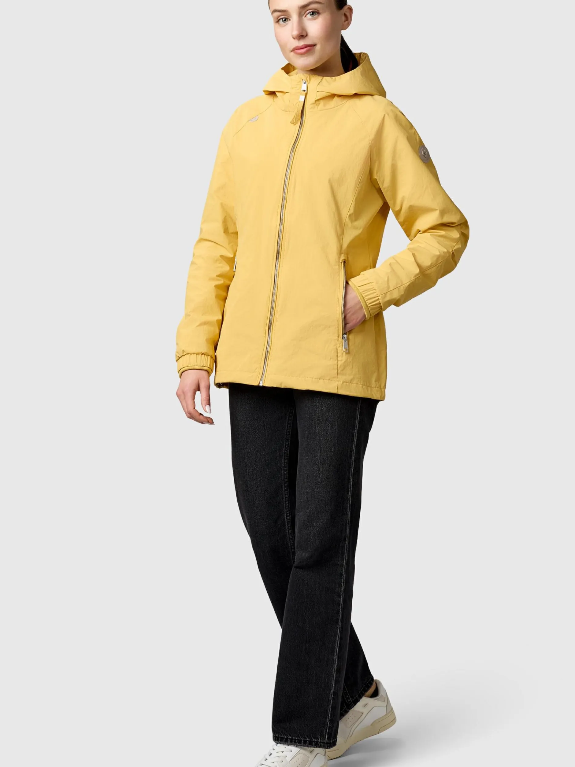 Ragwear Damen Funktionsjacke - Dizzea in gelb