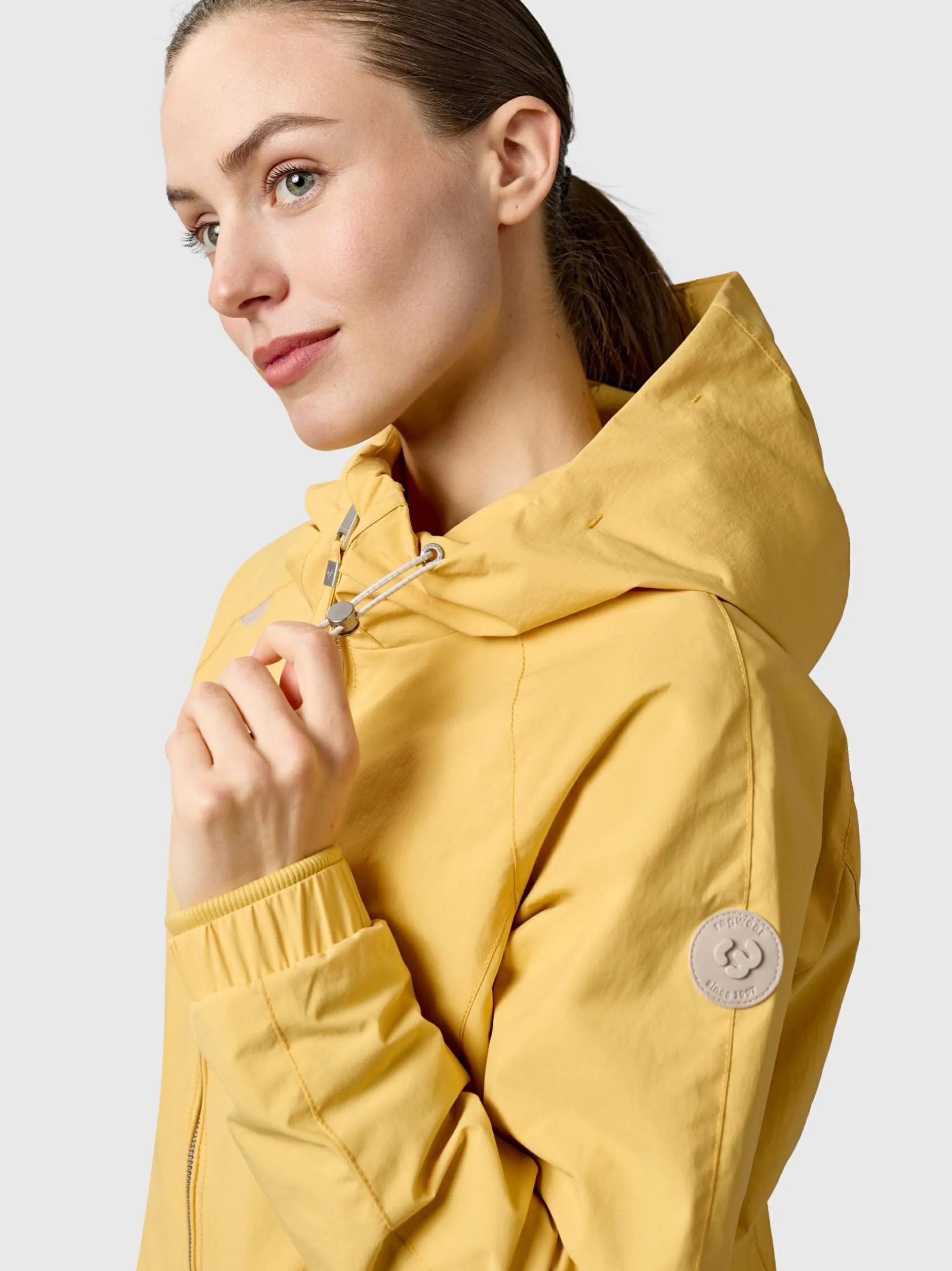 Ragwear Damen Funktionsjacke - Dizzea in gelb