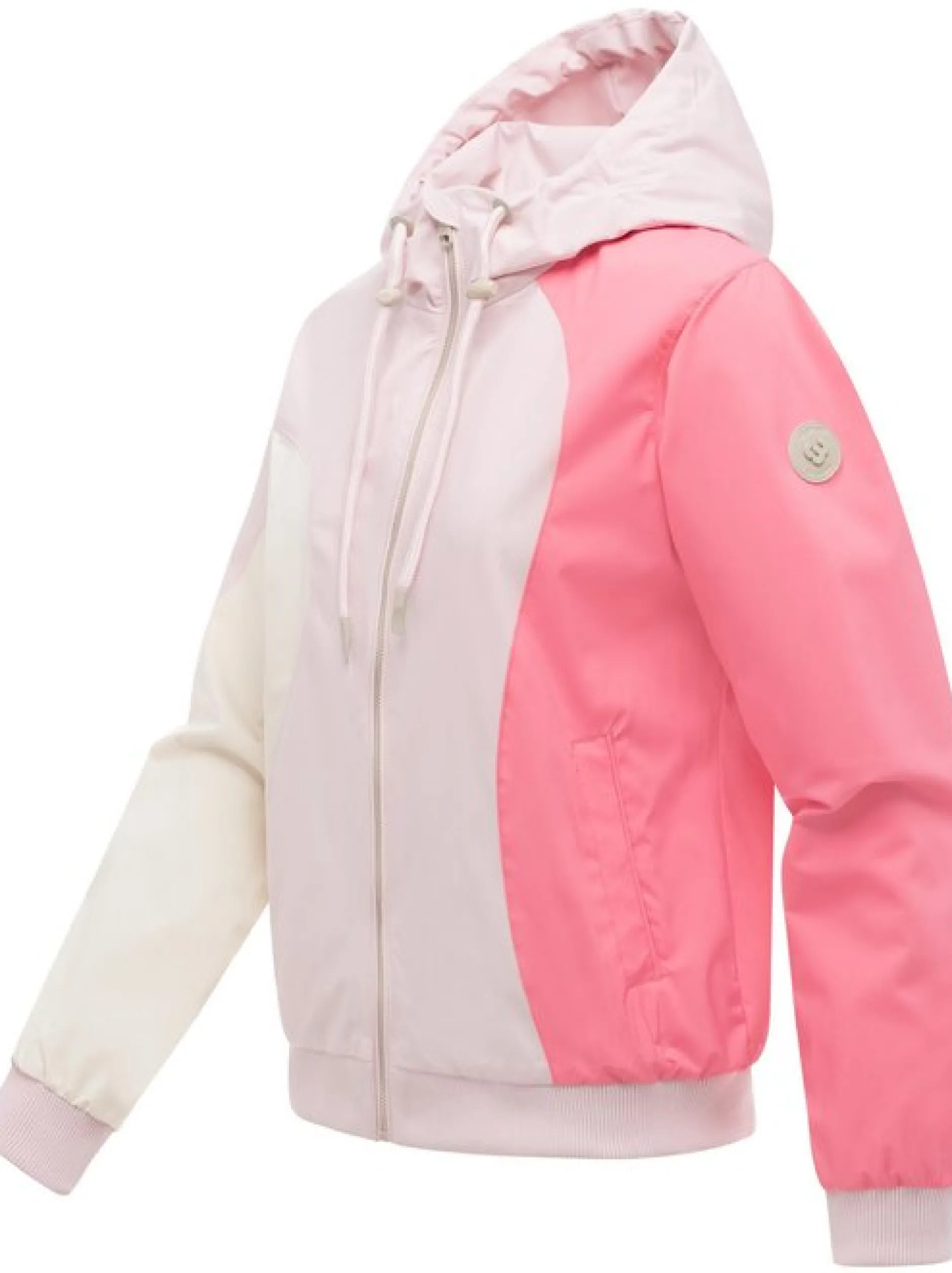 Ragwear Damen Jacke - Oggie Block in rosa