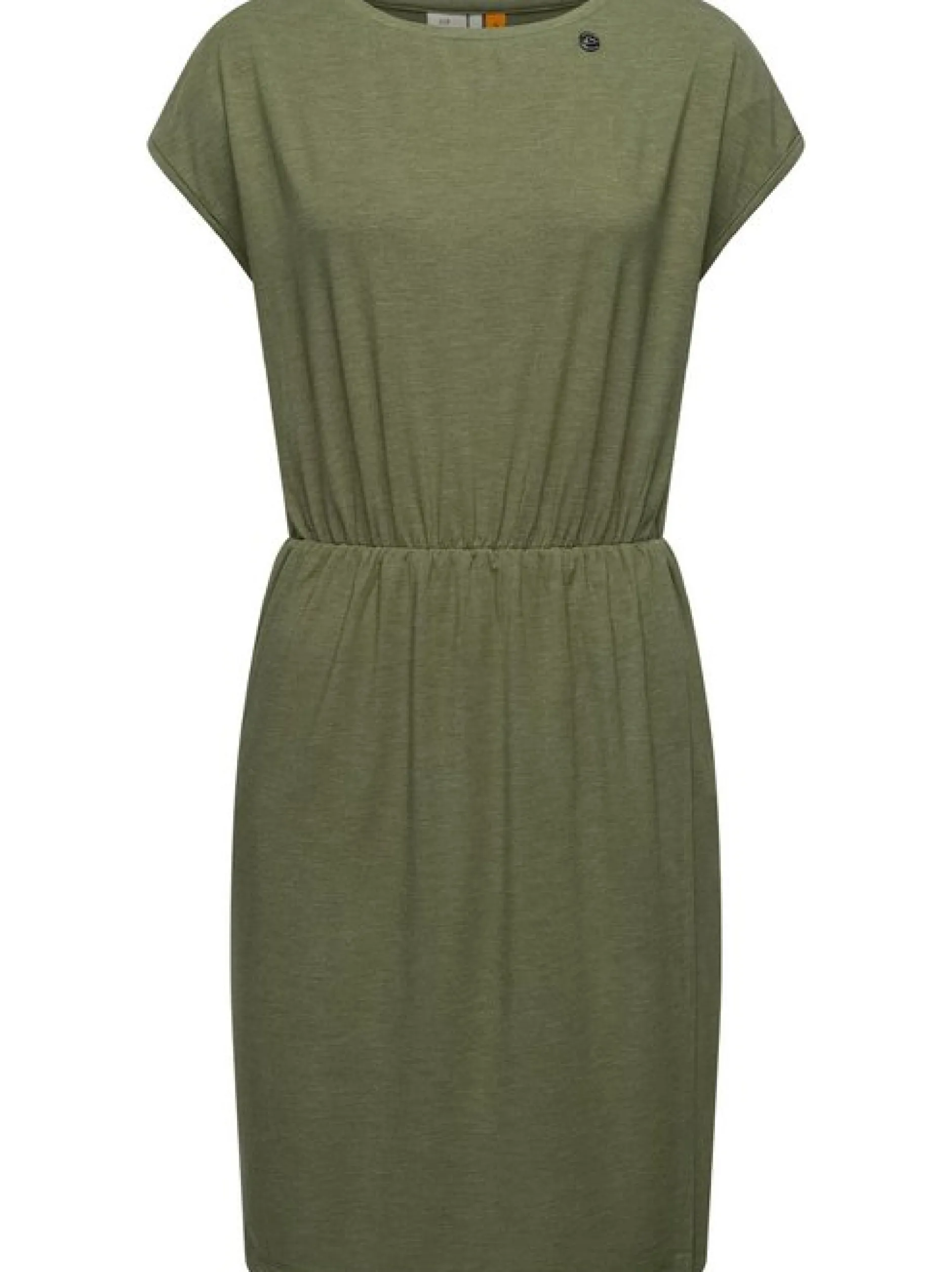 Ragwear Damen Jerseykleid - Copr in oliv - Länge: mittel