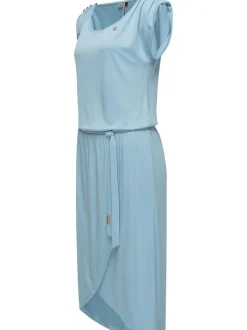 Ragwear Damen Jerseykleid - Ethany in aqua