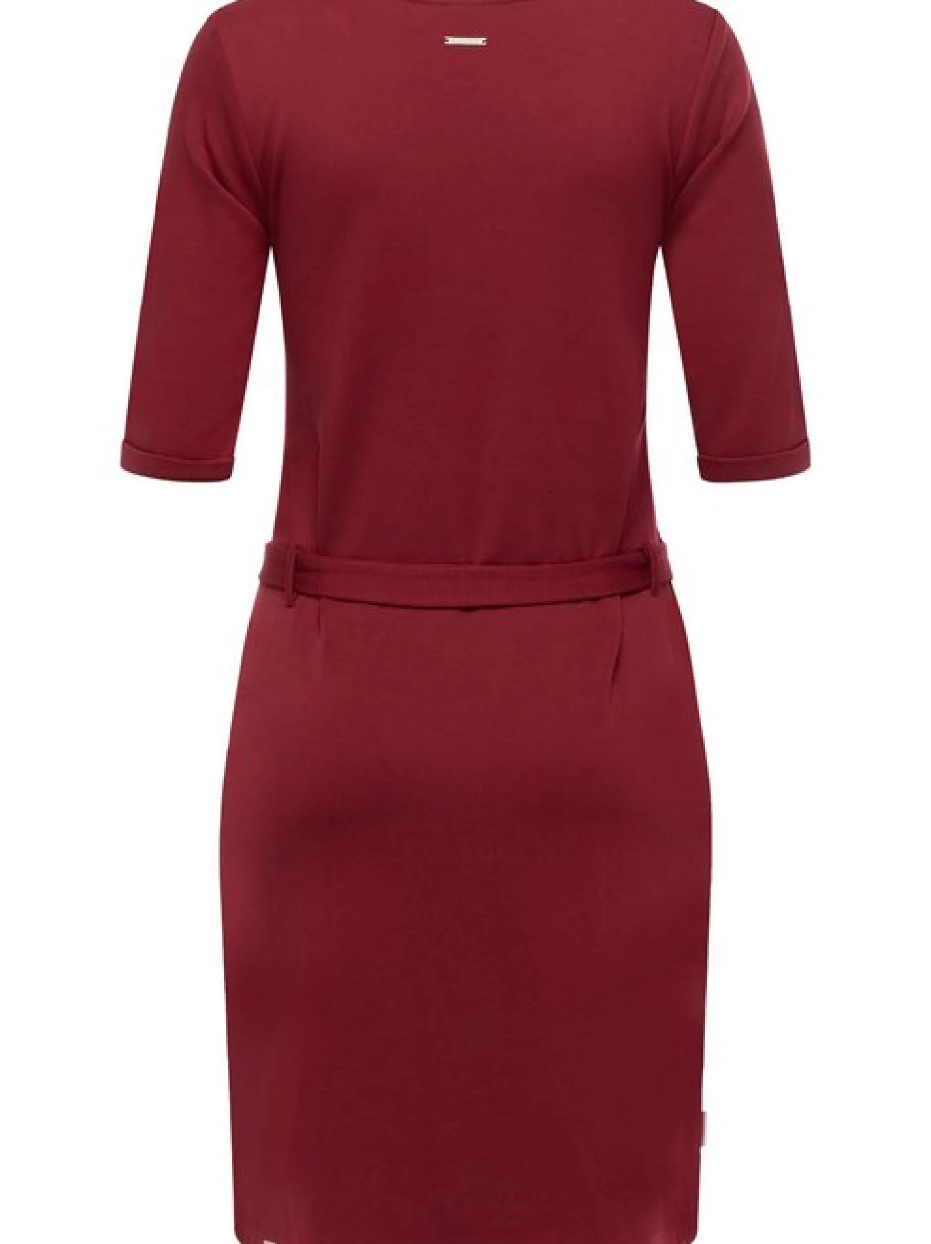Ragwear Damen Jerseykleid - Kenisha in bordeaux