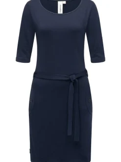 Ragwear Damen Jerseykleid - Kenisha in marine