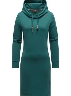 Ragwear Damen Jerseykleid - Sabreen in grün
