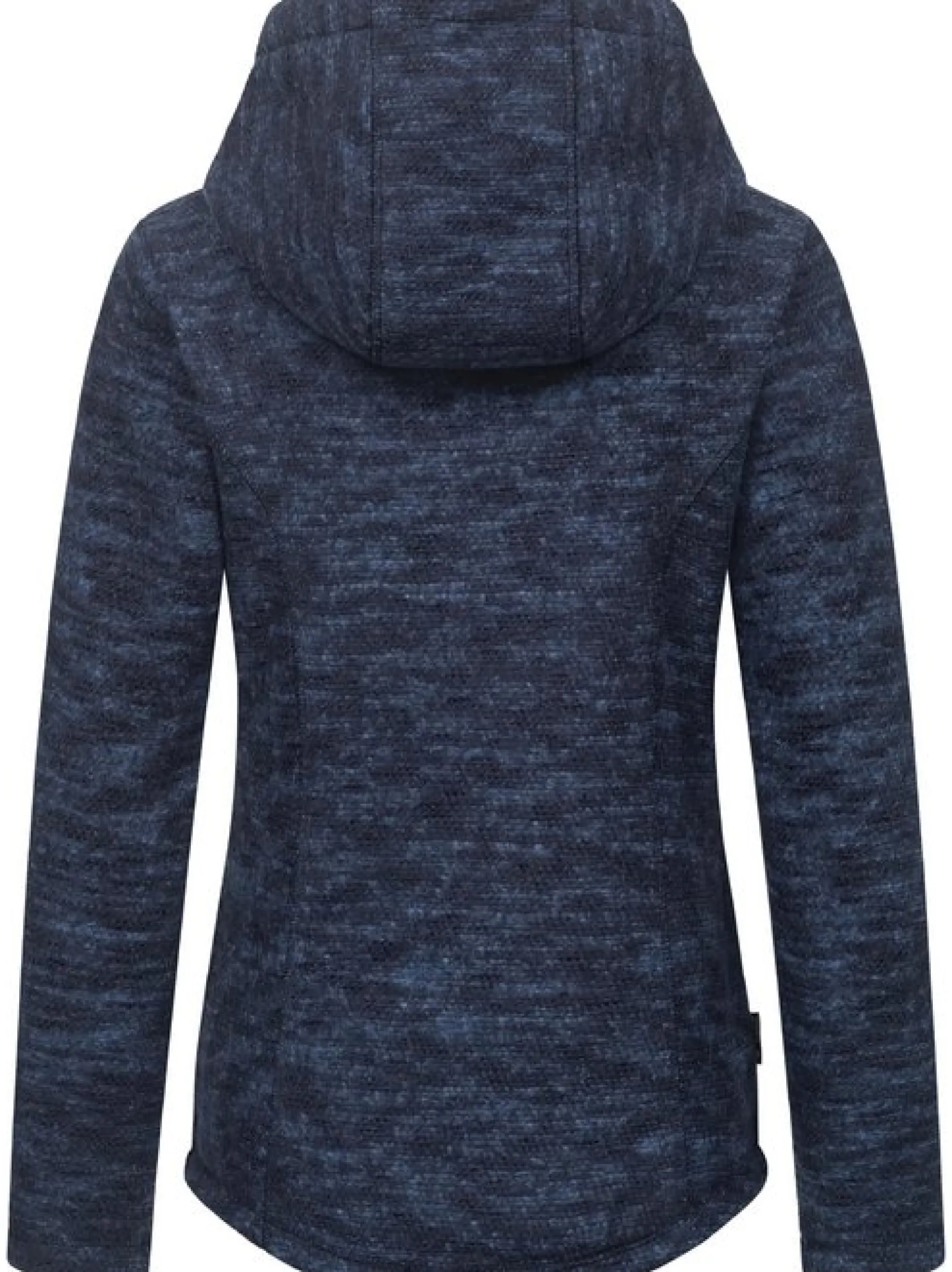 Ragwear Damen Kapuzenstrickjacke - Lyshka Melange in marine