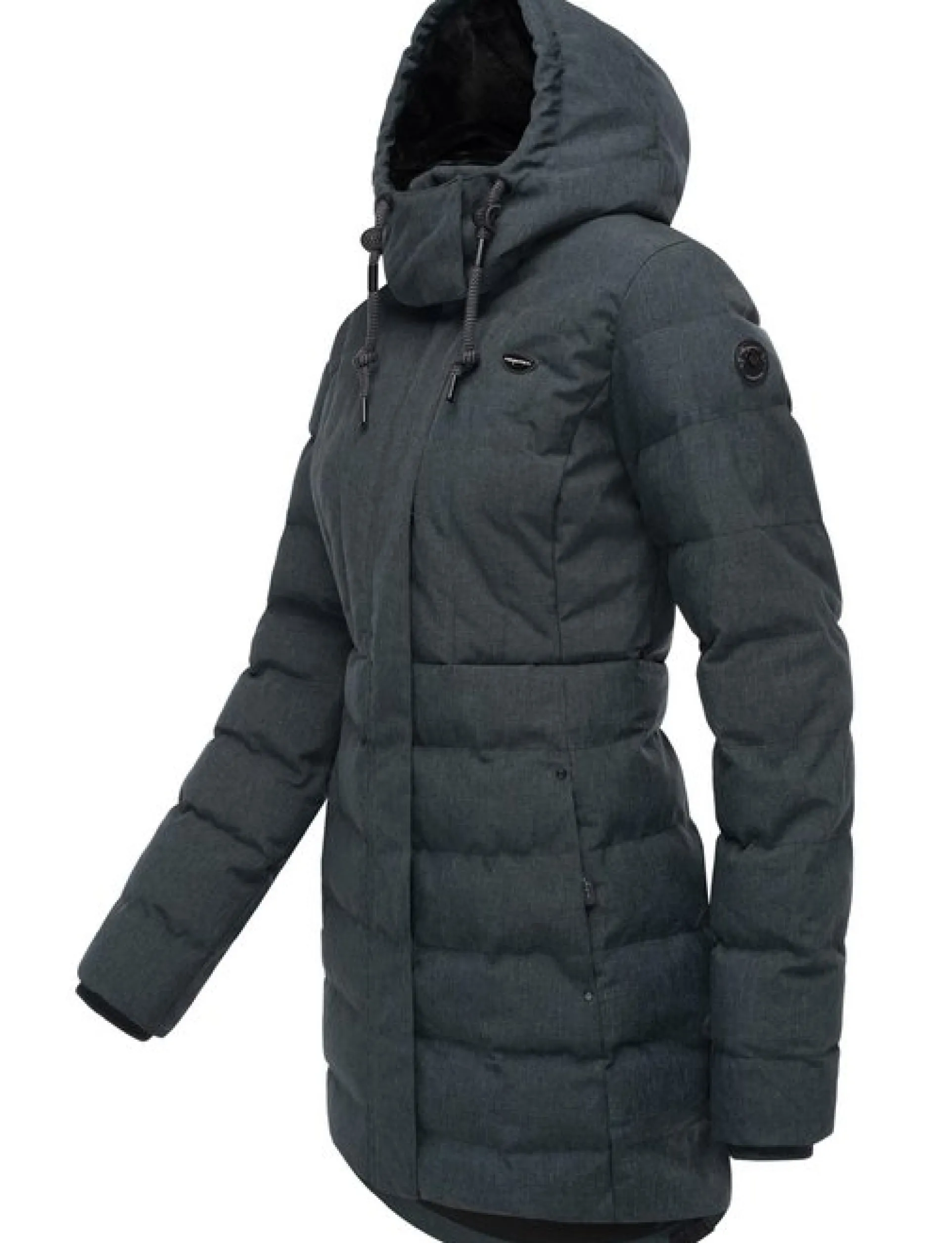 Ragwear Damen Kurzmantel - Ashanta in grau
