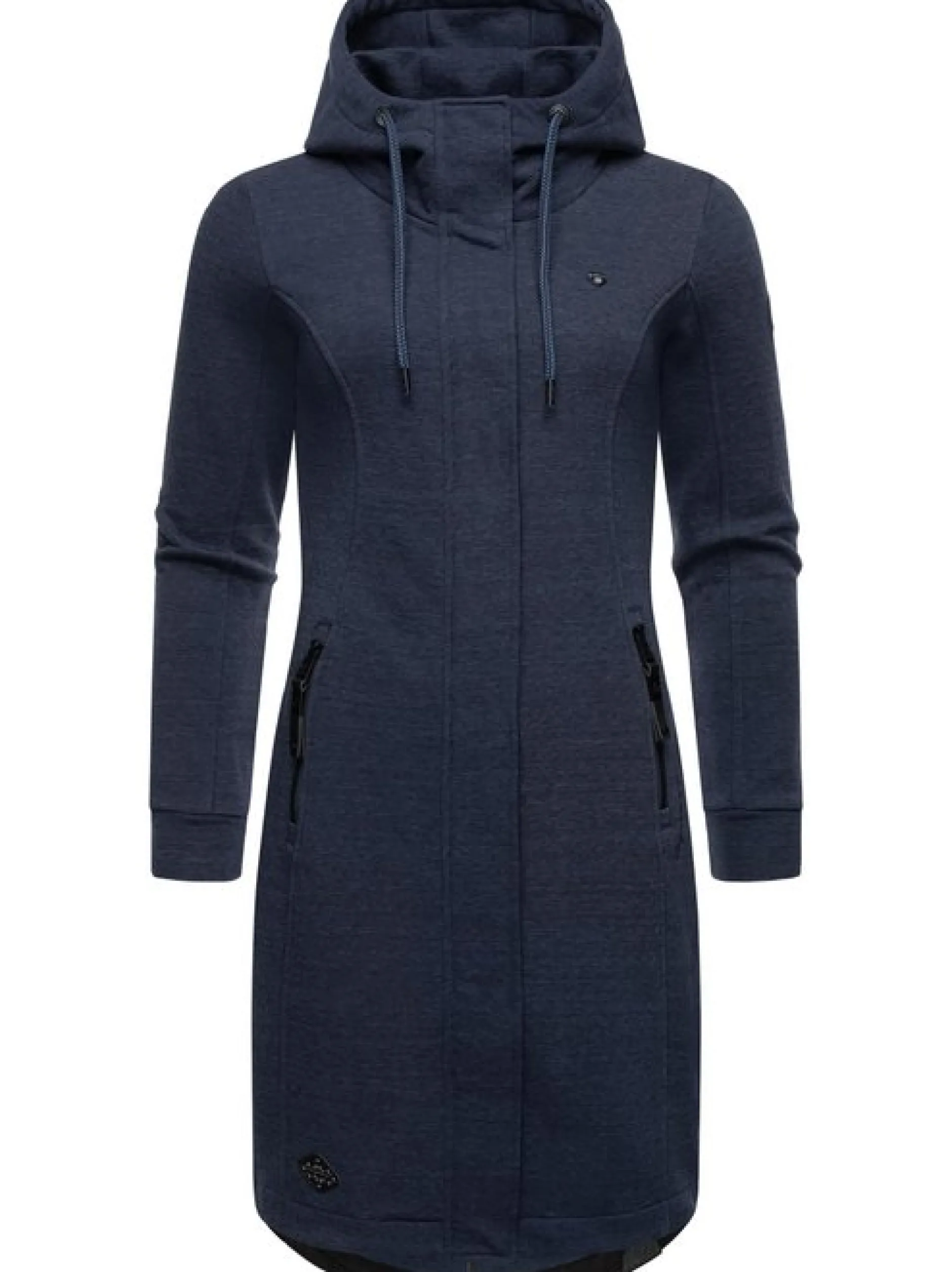 Ragwear Damen Kurzmantel - Letti Long in marine