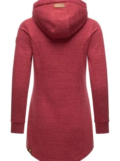 Ragwear Damen Langjacke - Letty Intl. in himbeer
