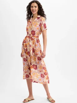 Ragwear Damen Maxikleid - Sawira Long in orange
