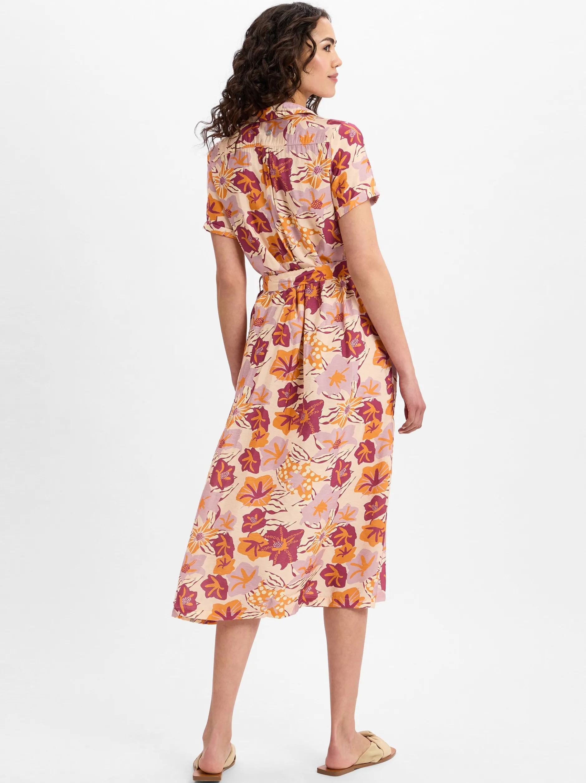 Ragwear Damen Maxikleid - Sawira Long in orange