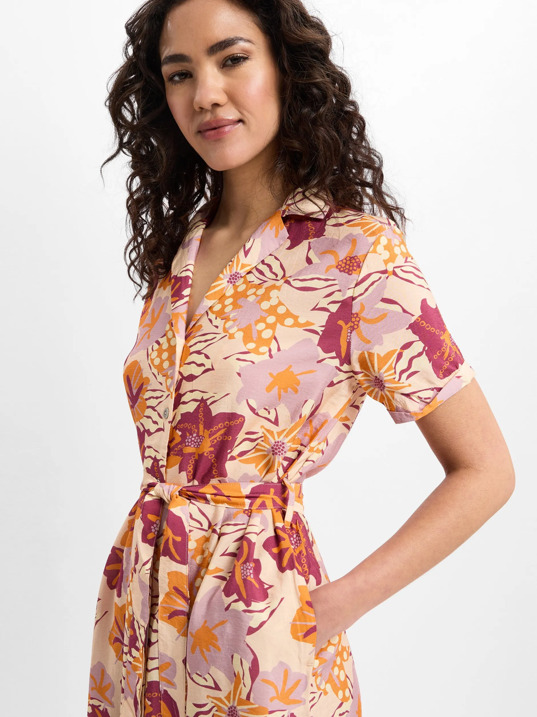 Ragwear Damen Maxikleid - Sawira Long in orange