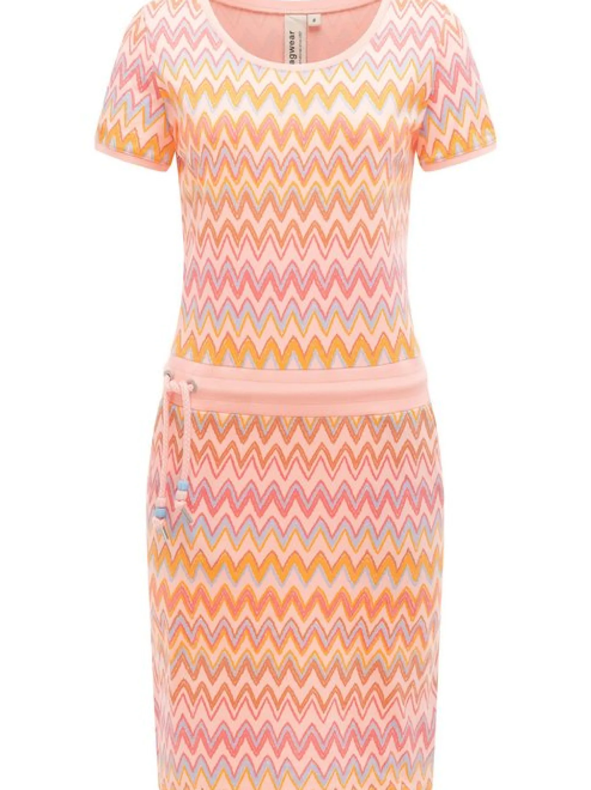 Ragwear Damen Minikleid - Baomi in aprikot - Länge: kurz