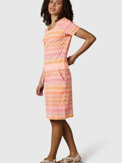 Ragwear Damen Minikleid - Baomi in aprikot - Länge: kurz