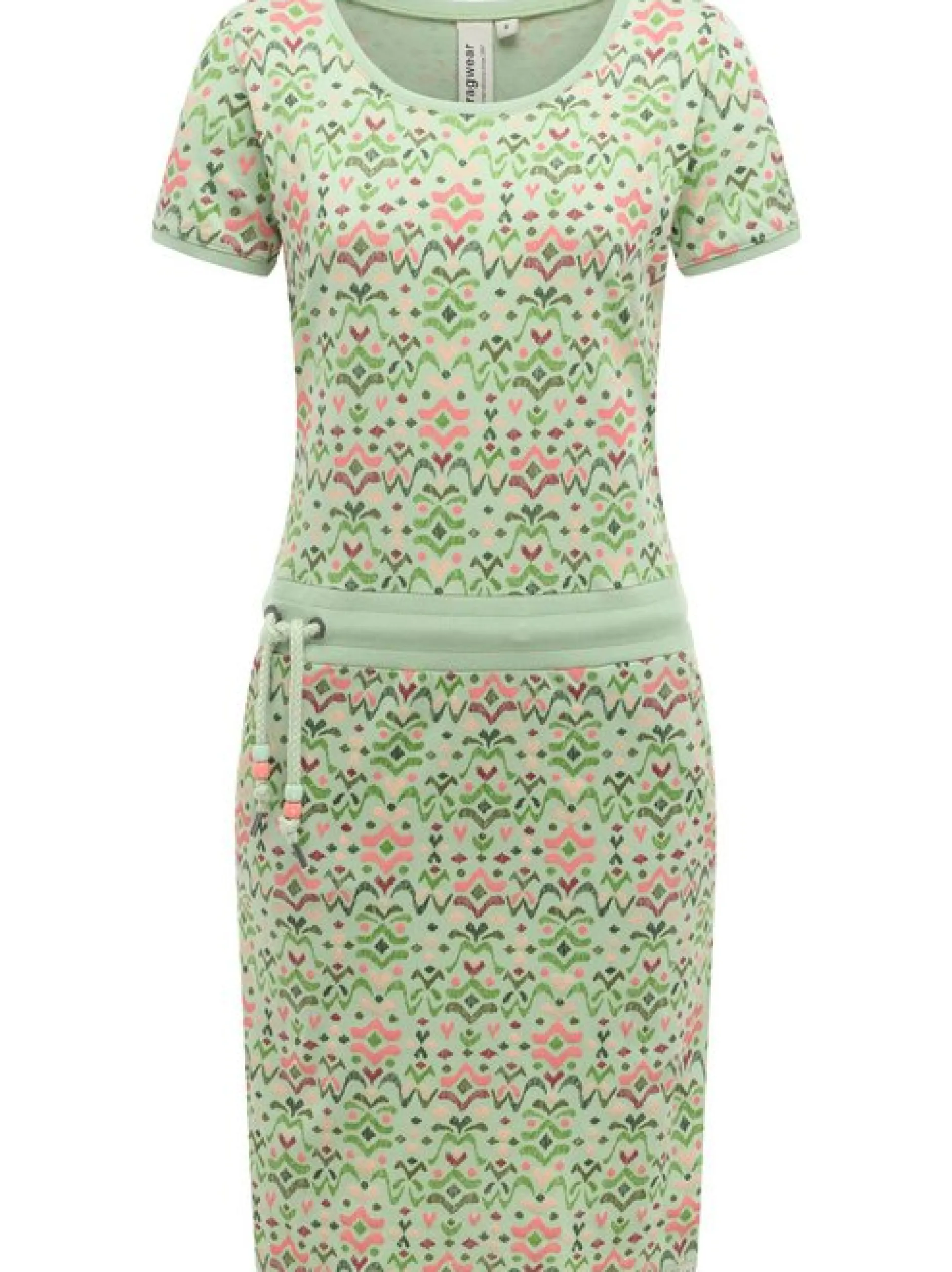 Ragwear Damen Minikleid - Baomi in grün - Länge: kurz
