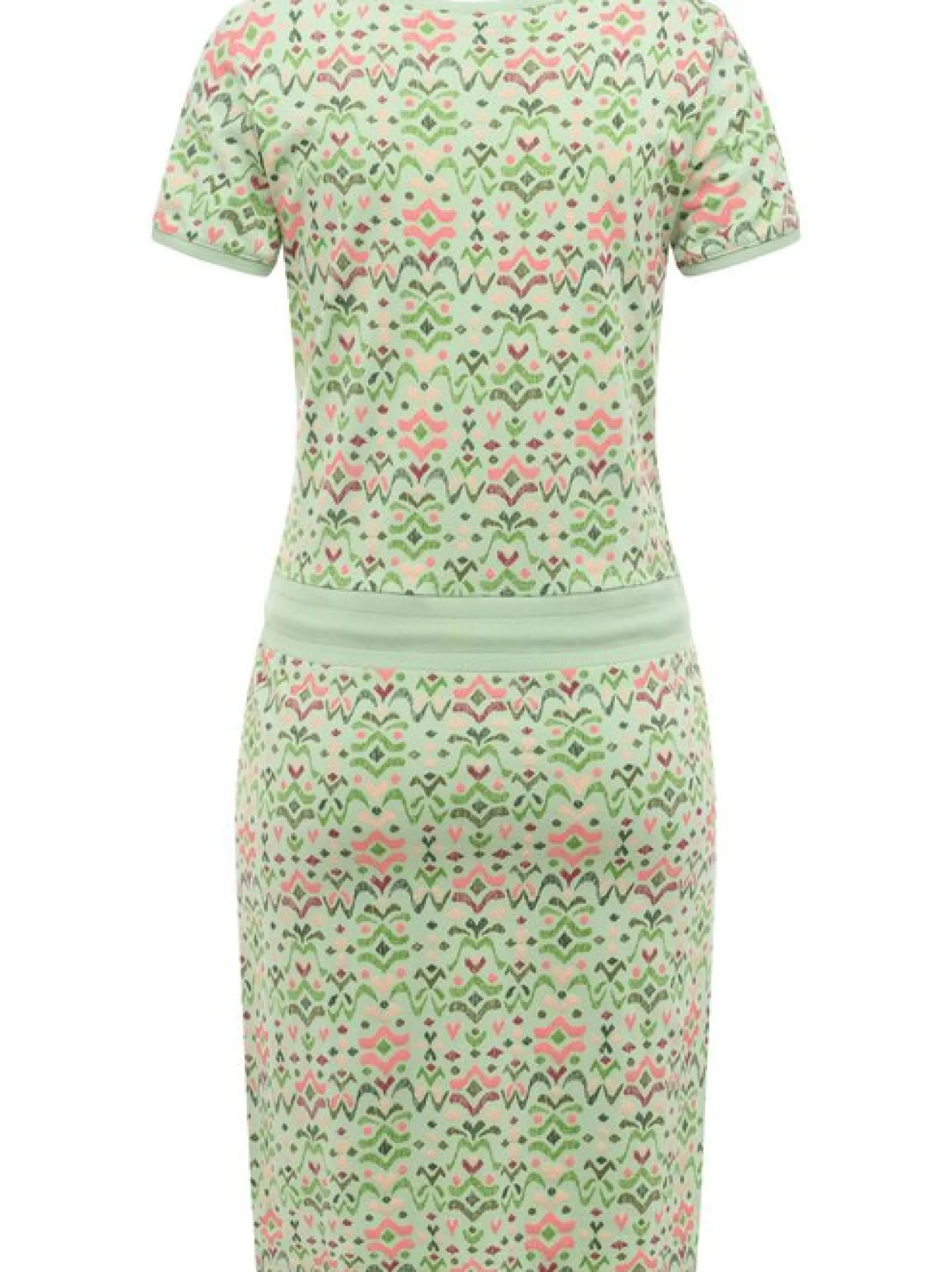 Ragwear Damen Minikleid - Baomi in grün - Länge: kurz