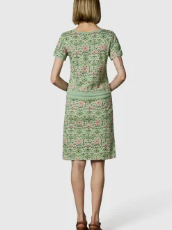 Ragwear Damen Minikleid - Baomi in grün - Länge: kurz