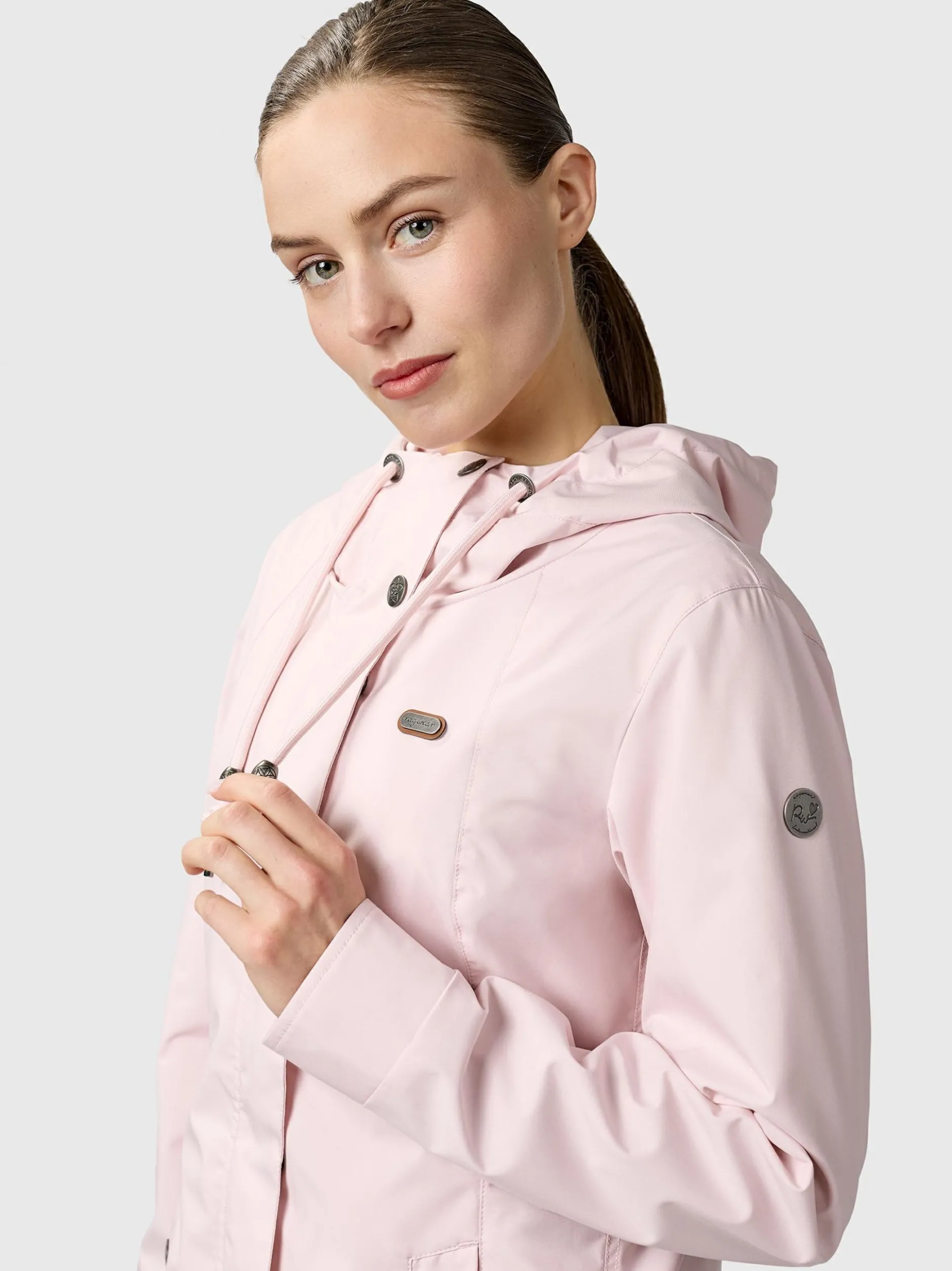 Ragwear Damen Outdoorjacke - Alvena Summer YOUMODO in rosa