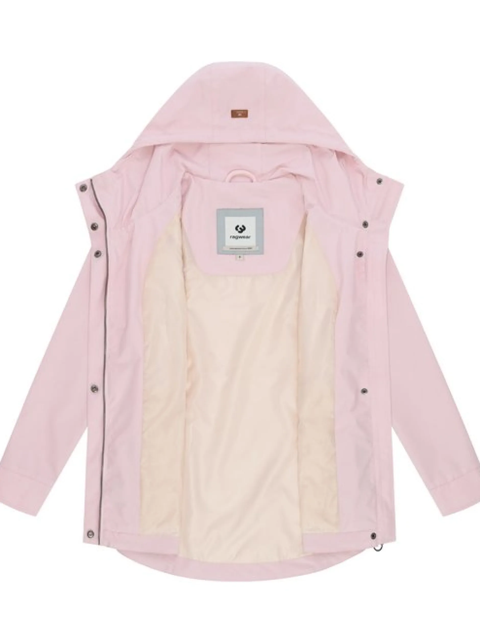 Ragwear Damen Outdoorjacke - Alvena Summer YOUMODO in rosa