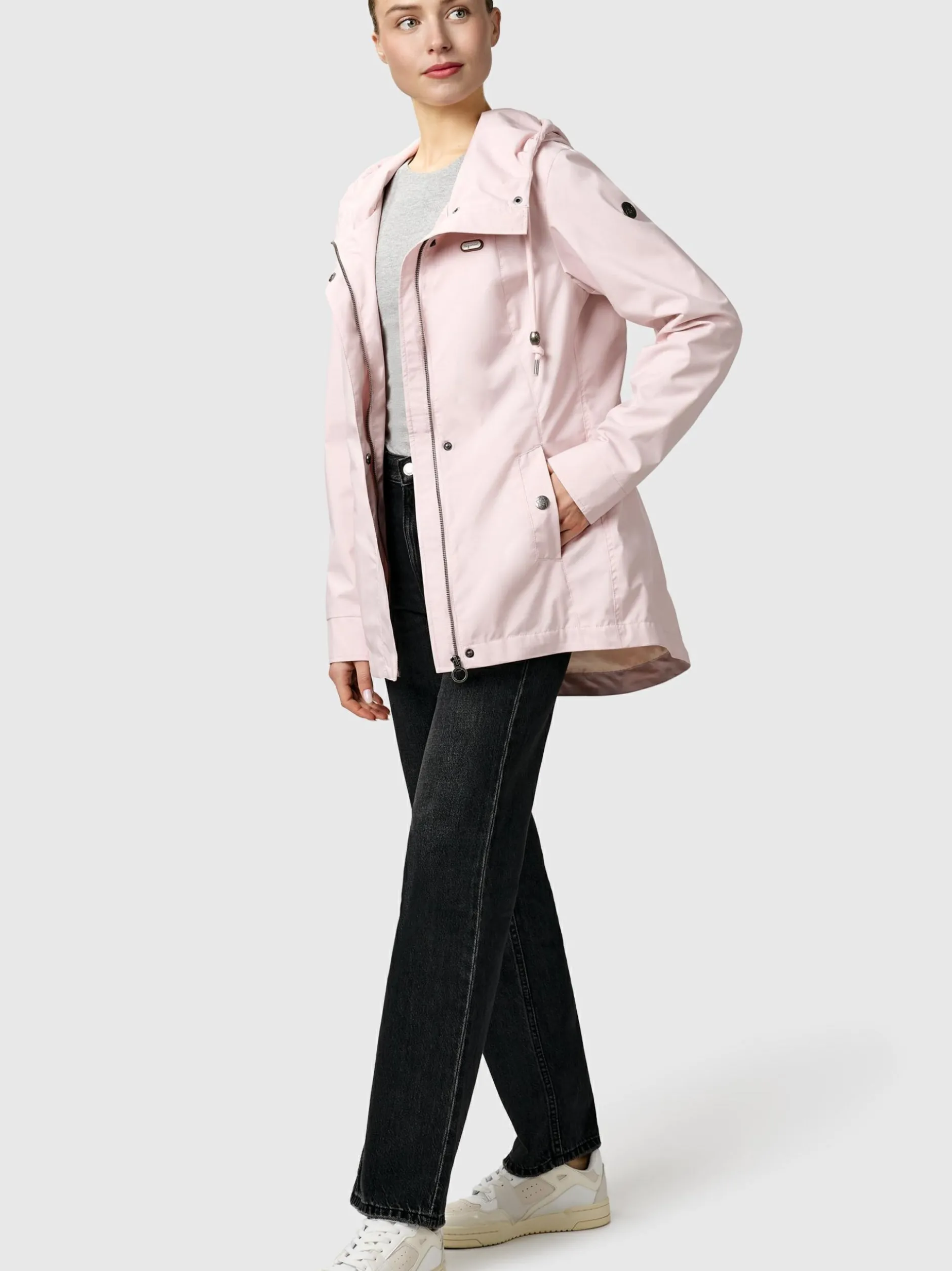 Ragwear Damen Outdoorjacke - Alvena Summer YOUMODO in rosa