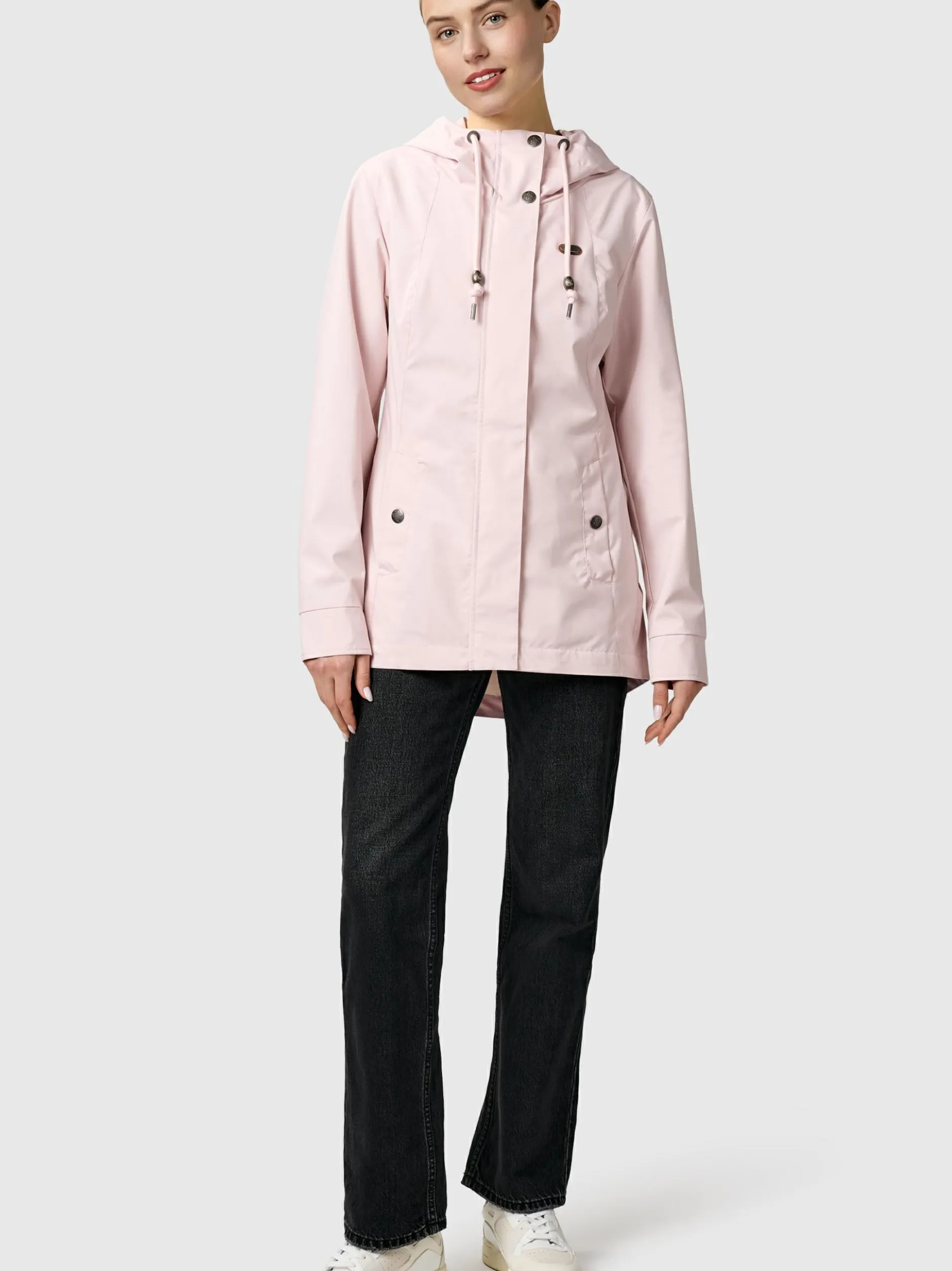 Ragwear Damen Outdoorjacke - Alvena Summer YOUMODO in rosa