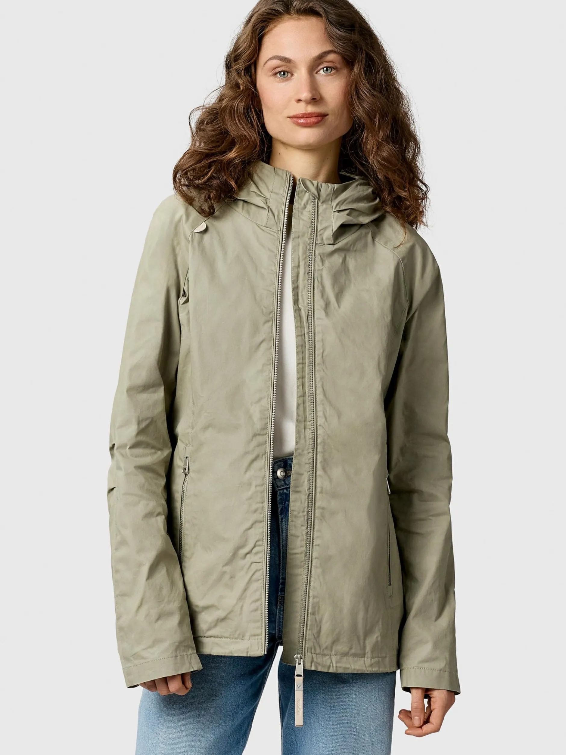 Ragwear Damen Outdoorjacke - Dizzea Vintage YOUMODO in oliv