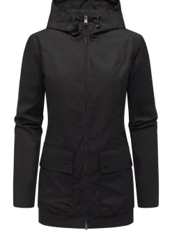Ragwear Damen Outdoorjacke - Monadetta B in schwarz