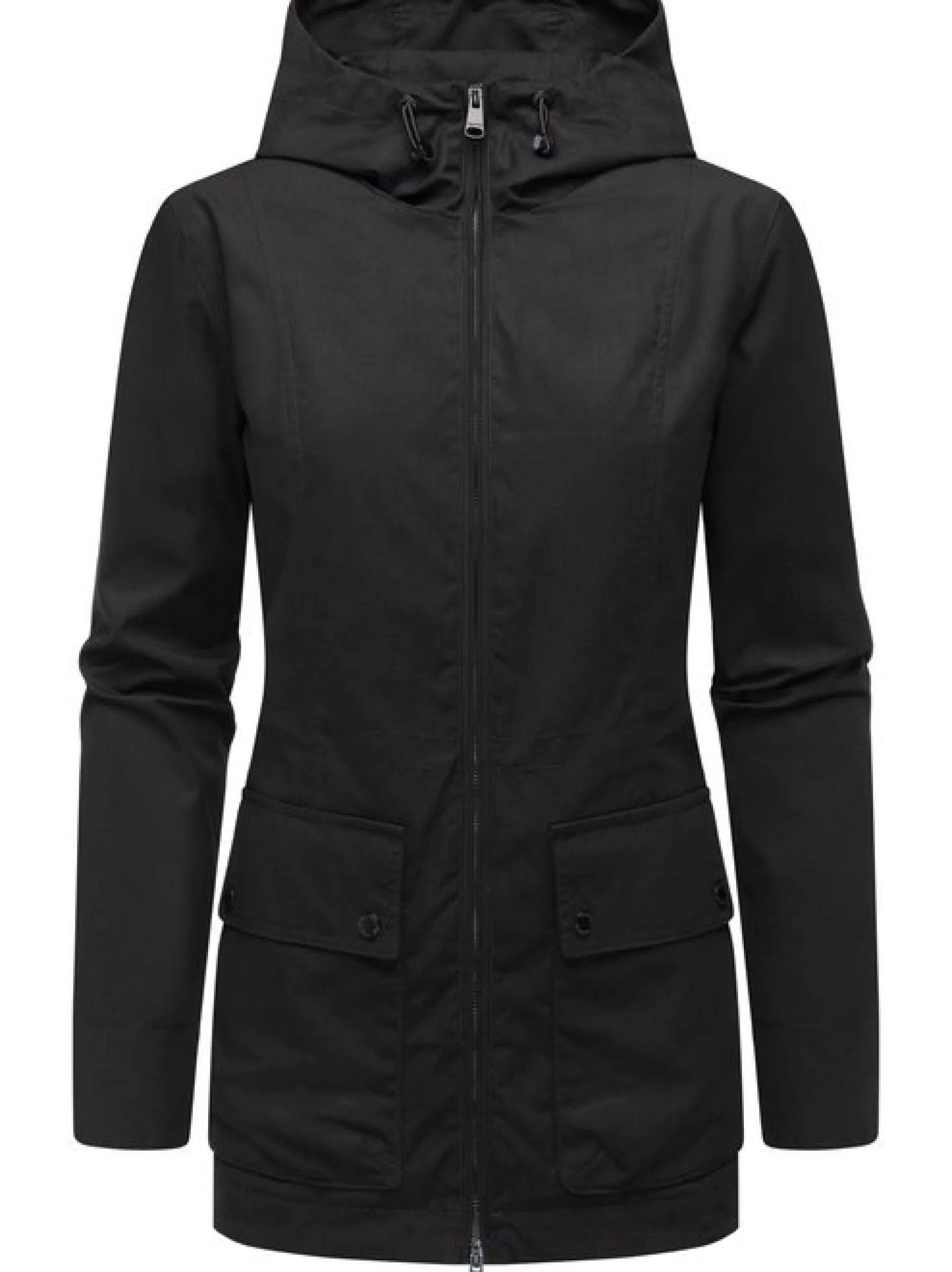 Ragwear Damen Outdoorjacke - Monadetta B in schwarz