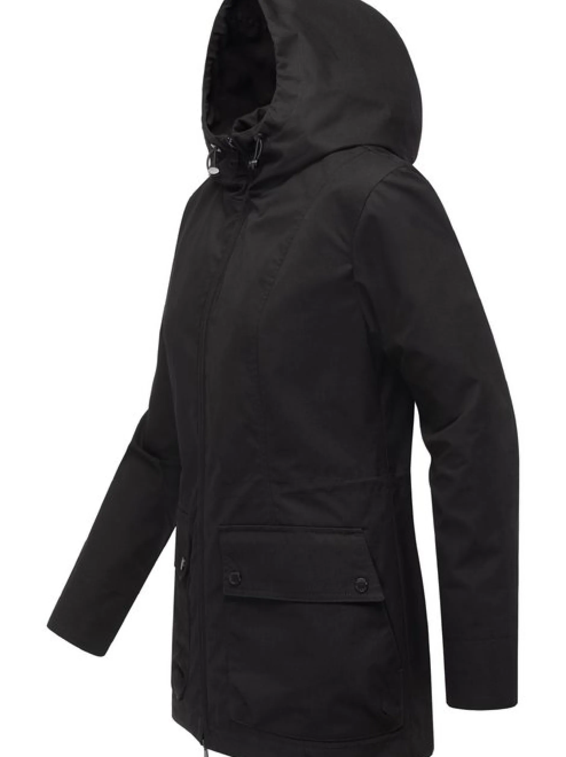 Ragwear Damen Outdoorjacke - Monadetta B in schwarz