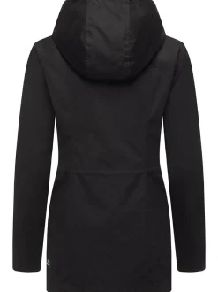 Ragwear Damen Outdoorjacke - Monadetta B in schwarz