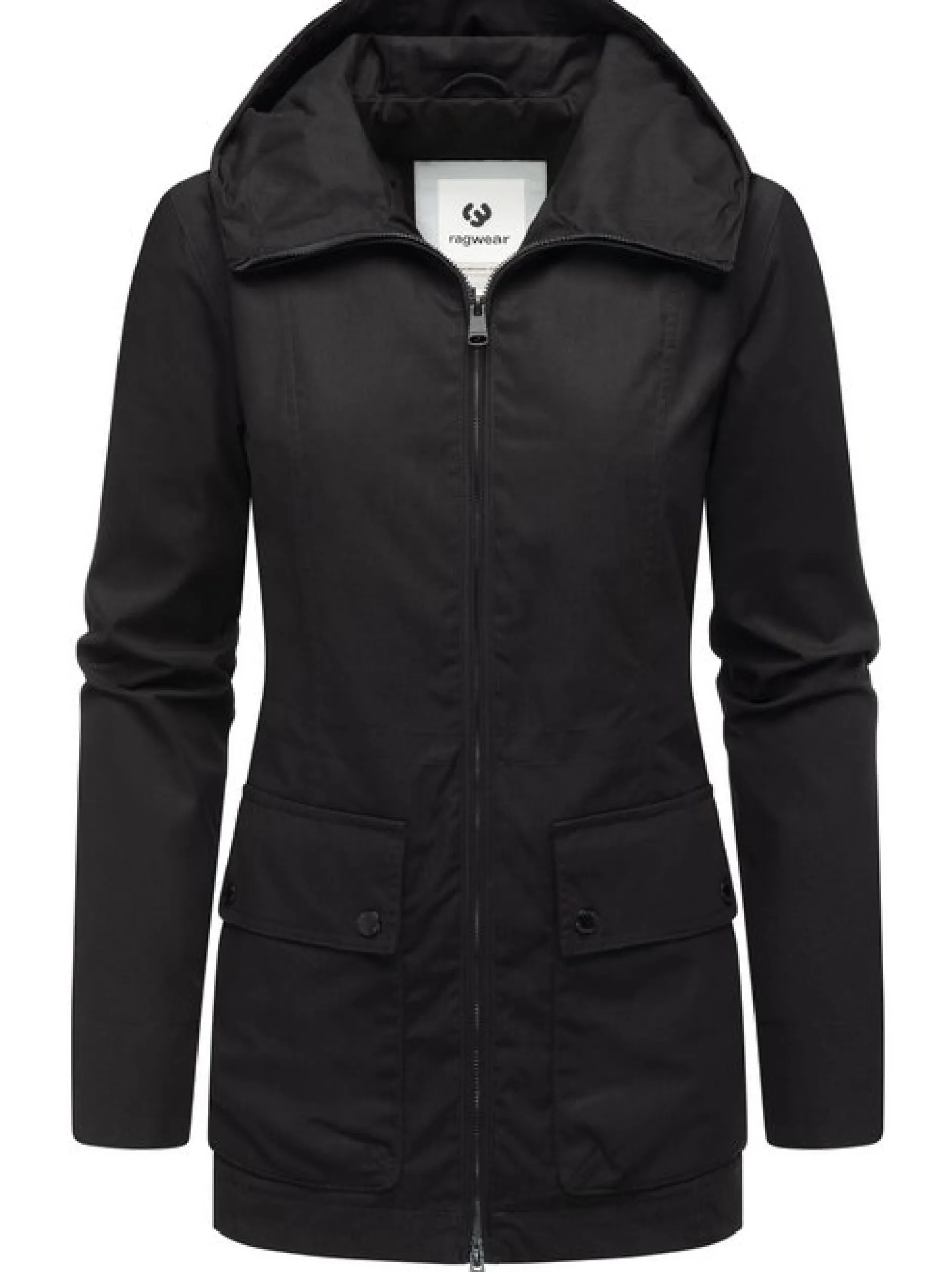 Ragwear Damen Outdoorjacke - Monadetta B in schwarz
