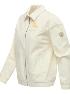 Ragwear Damen Outdoorjacke - Melvene Cordy in ecru