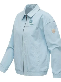 Ragwear Damen Outdoorjacke - Melvene Cordy in blau