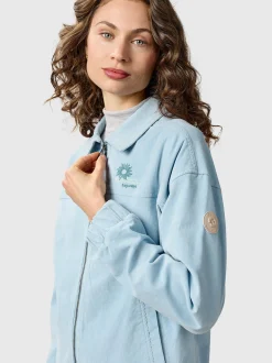 Ragwear Damen Outdoorjacke - Melvene Cordy in blau