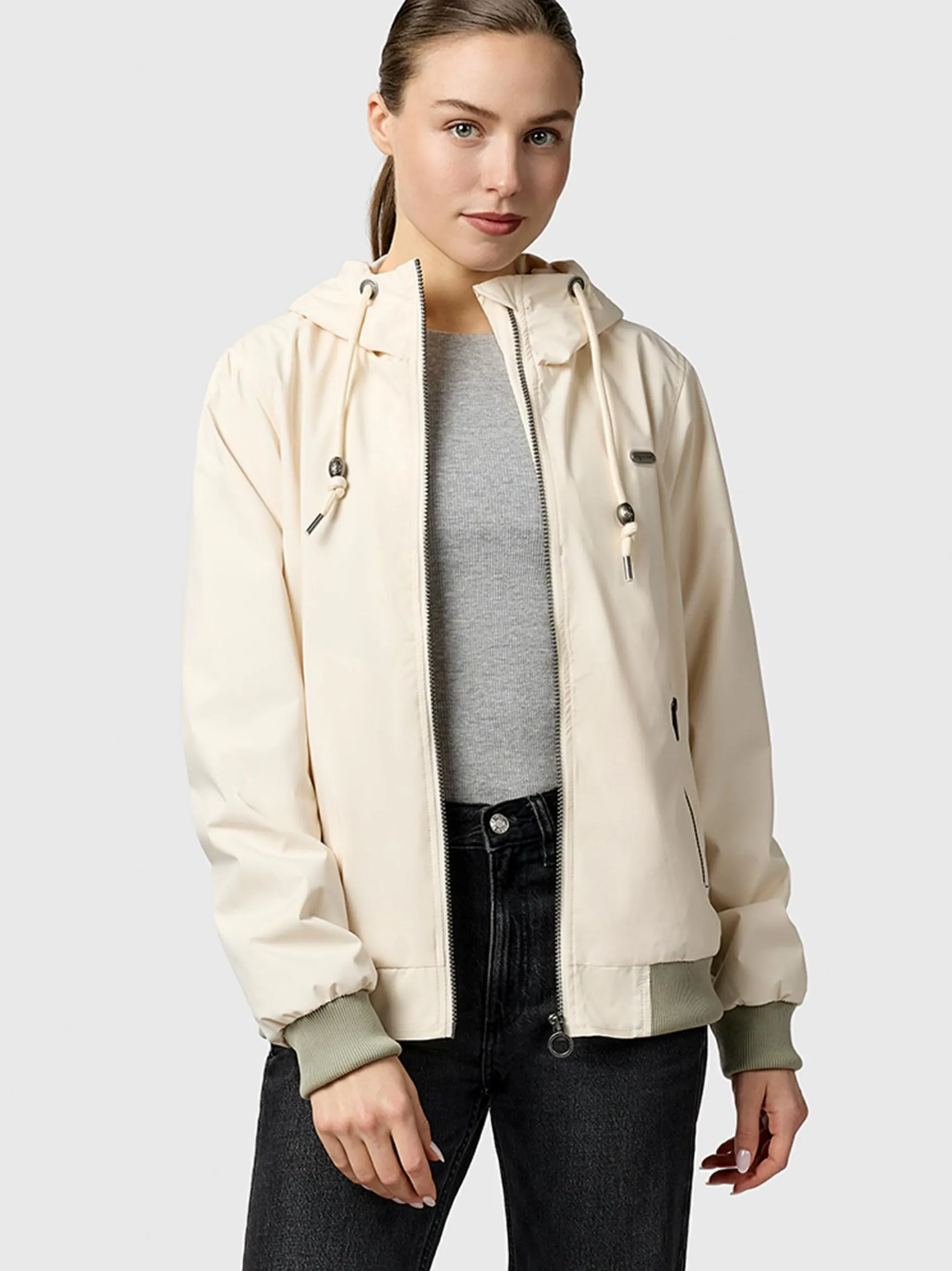 Ragwear Damen Outdoorjacke - Nuggeta Summer YOUMODO in ecru
