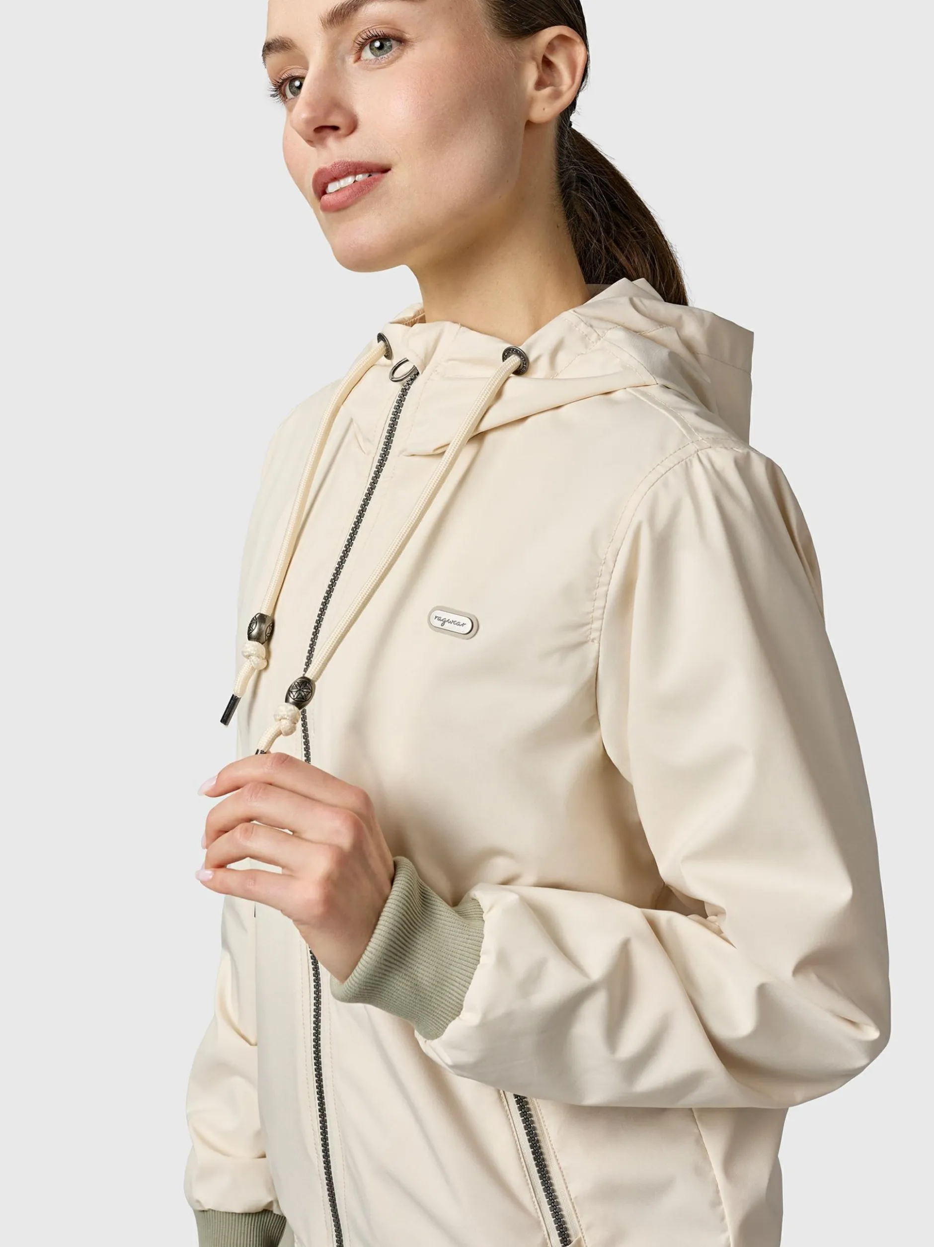 Ragwear Damen Outdoorjacke - Nuggeta Summer YOUMODO in ecru