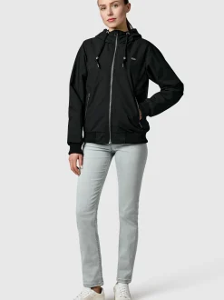 Ragwear Damen Outdoorjacke - Nuggeta Summer YOUMODO in schwarz