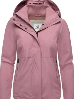 Ragwear Damen Outdoorjacke - Sunniva A in rosenholz