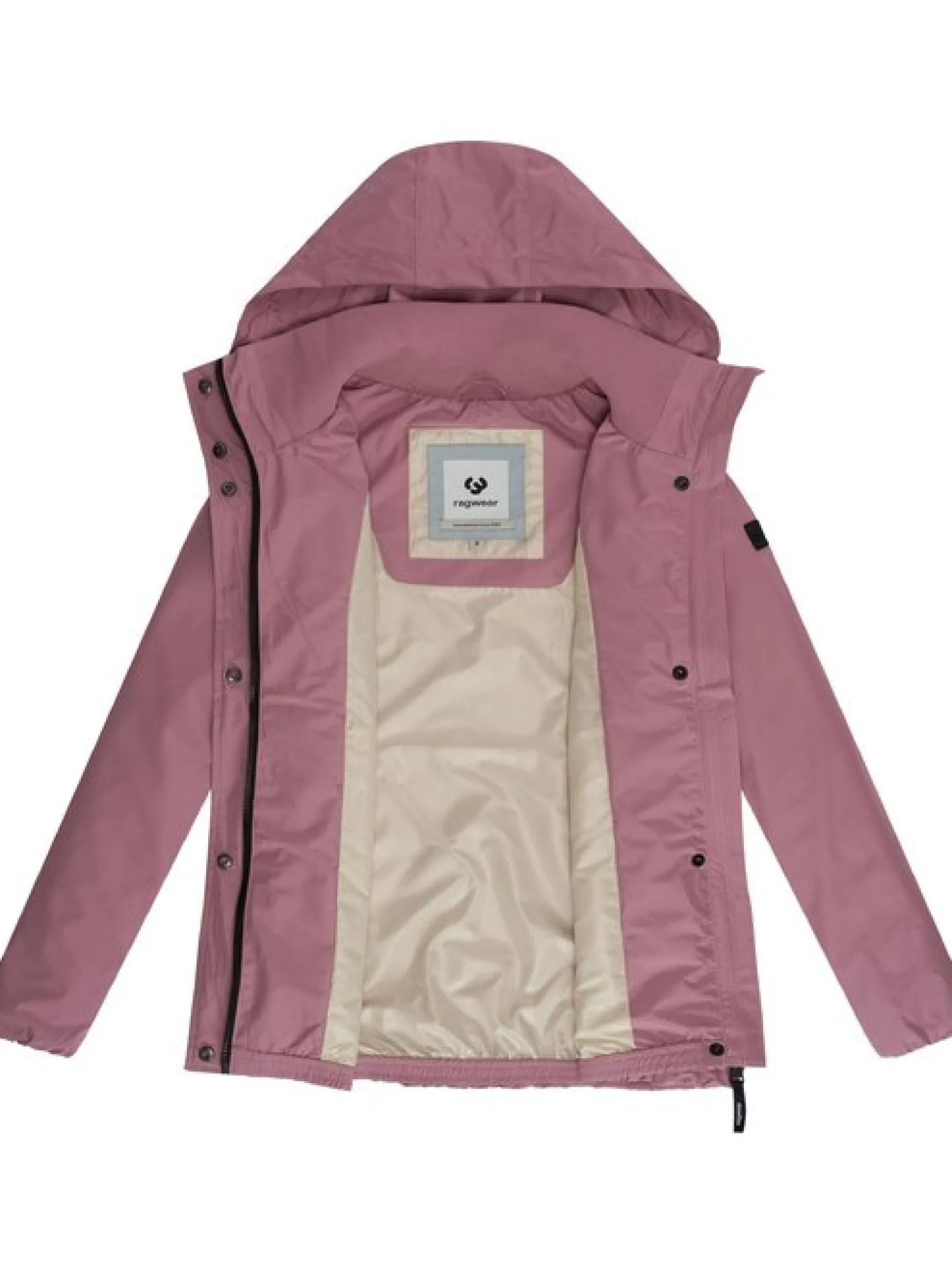 Ragwear Damen Outdoorjacke - Sunniva A in rosenholz
