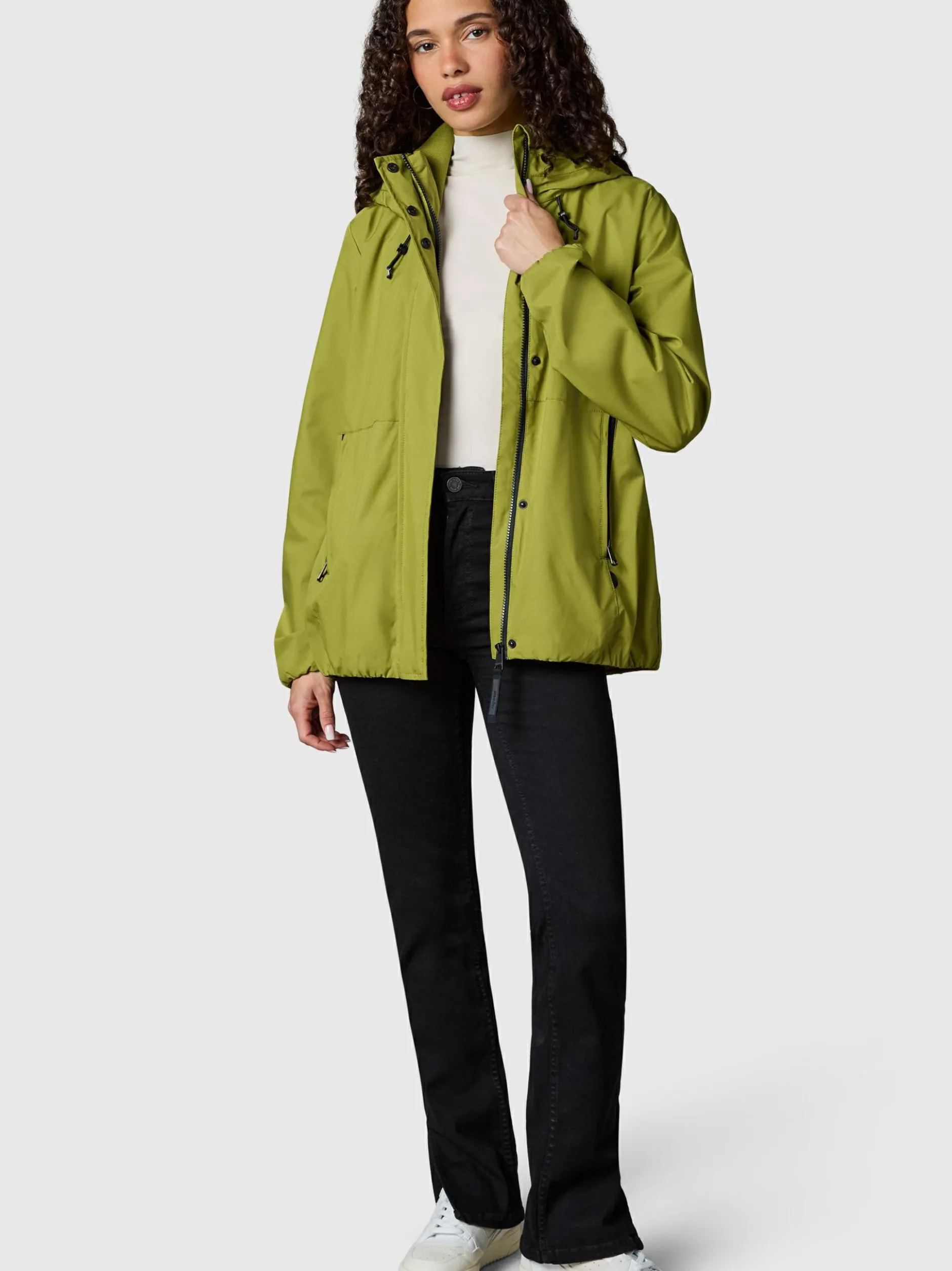Ragwear Damen Outdoorjacke - Sunniva Light in grün