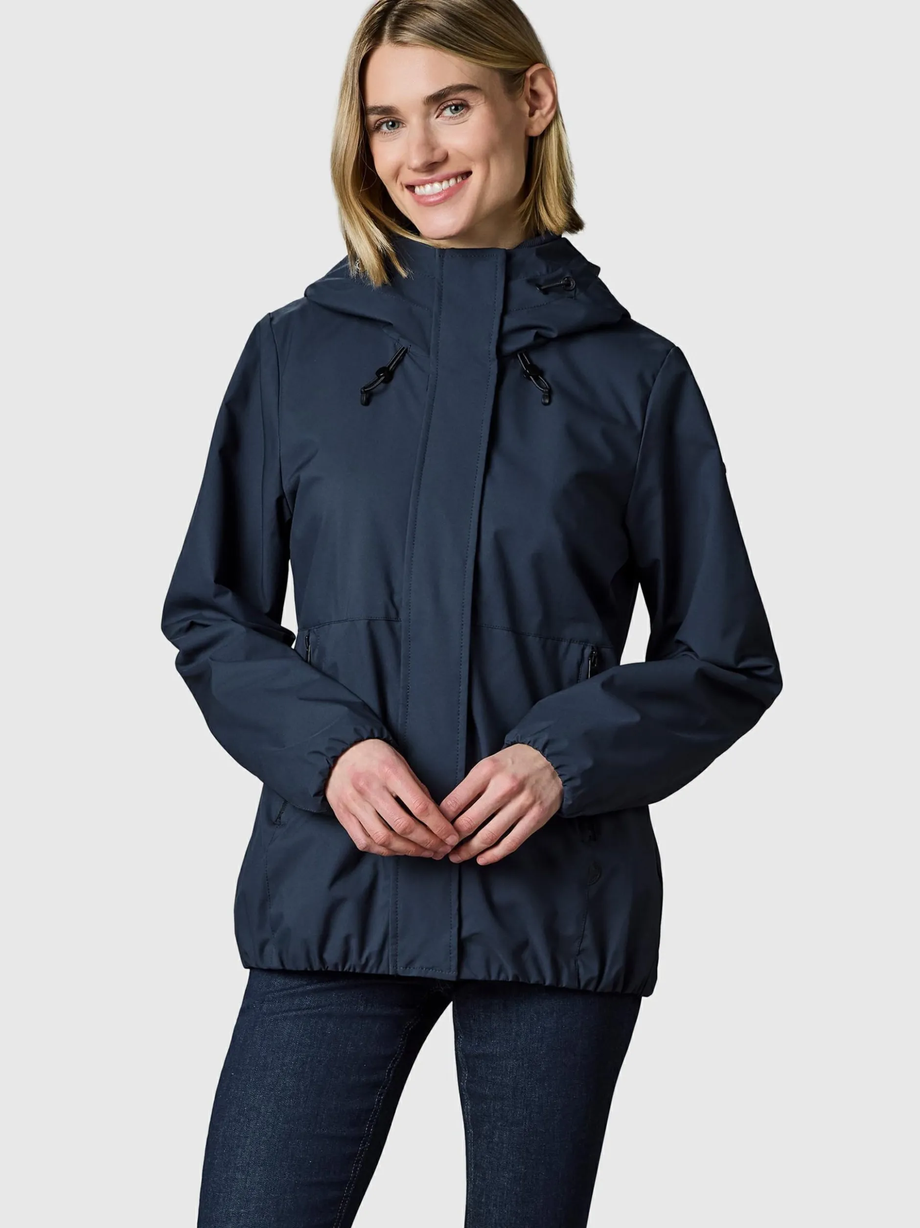 Ragwear Damen Outdoorjacke - Sunniva Light in marine