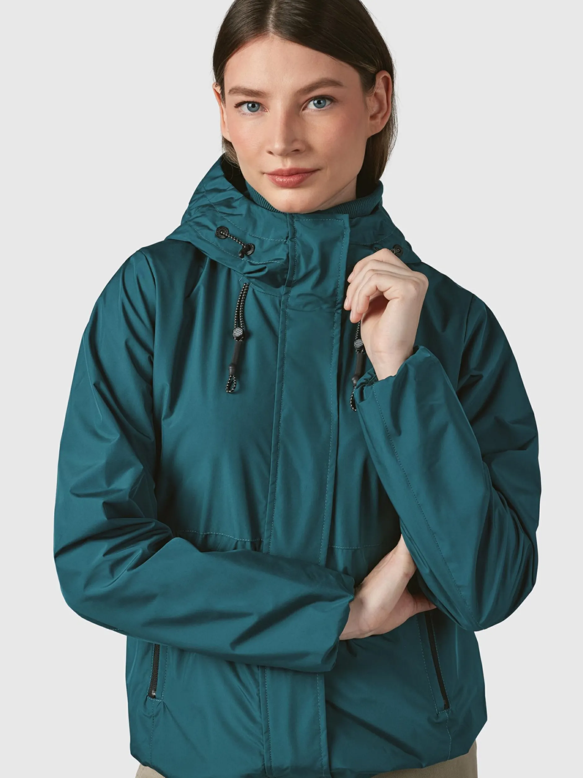 Ragwear Damen Outdoorjacke - Sunniva Light in petrol