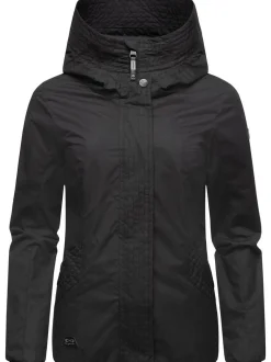 Ragwear Damen Outdoorjacke - Vannesa in schwarz