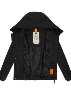 Ragwear Damen Outdoorjacke - Vannesa in schwarz
