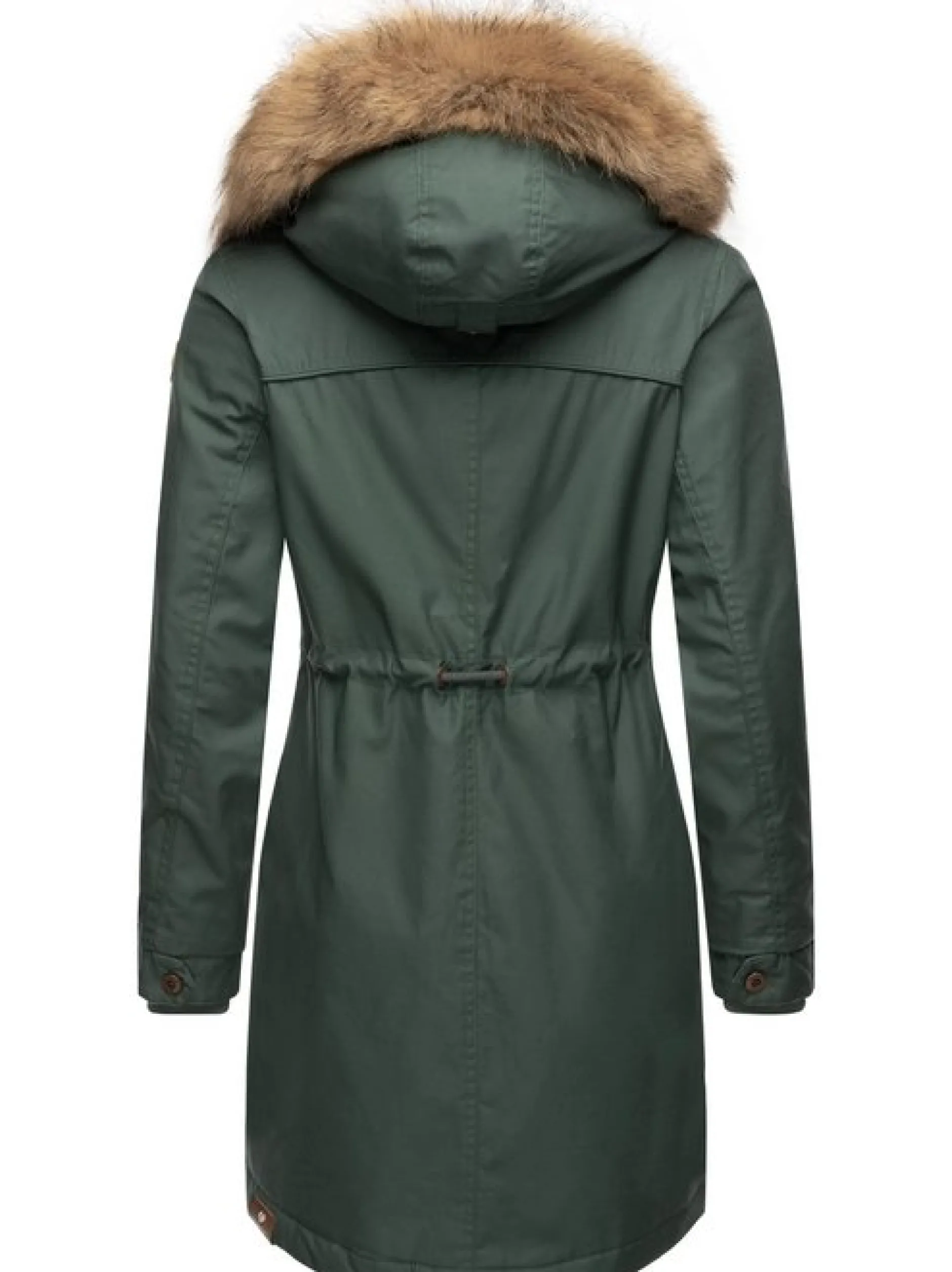 Ragwear Damen Parka - Tawny in grün