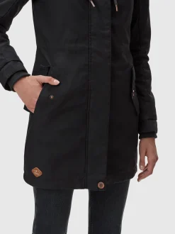 Ragwear Damen Parka - Tawny in schwarz