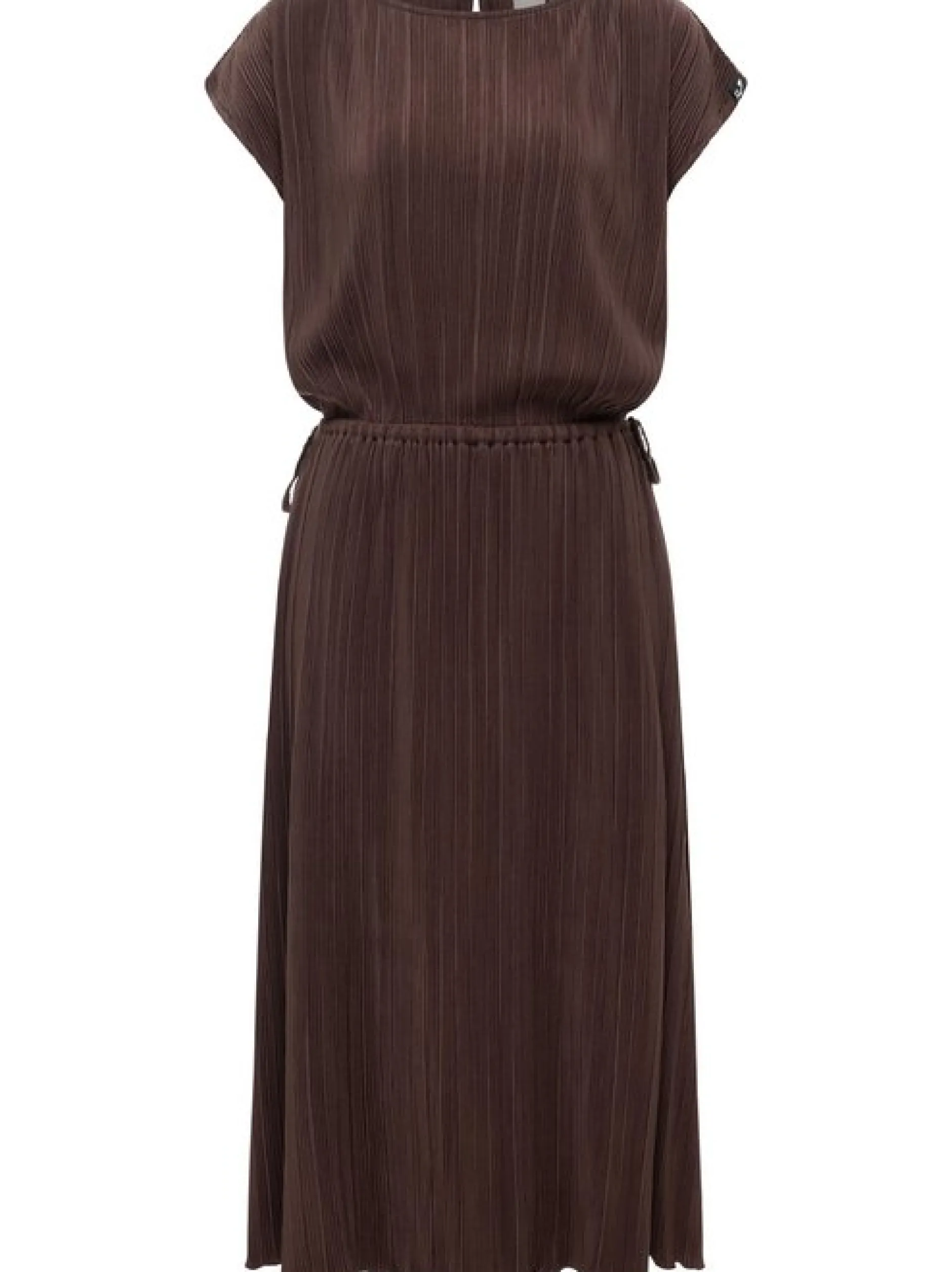 Ragwear Damen Plisseekleid - Galit YOUMODO in schoko