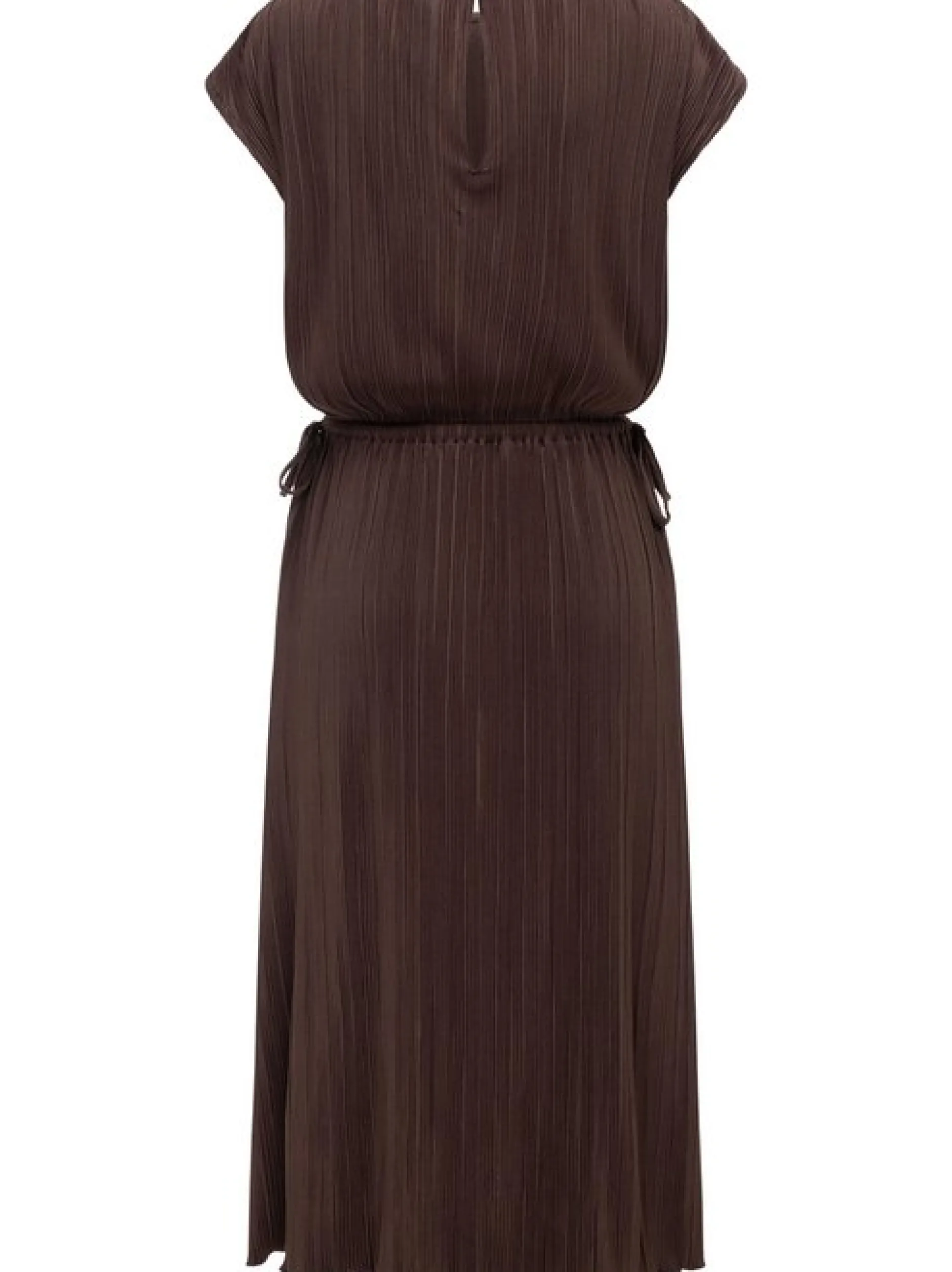 Ragwear Damen Plisseekleid - Galit YOUMODO in schoko
