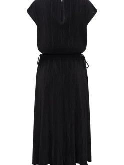 Ragwear Damen Plisseekleid - Galit YOUMODO in schwarz
