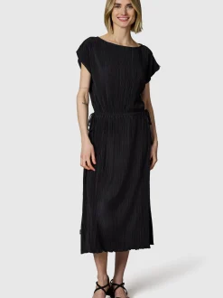 Ragwear Damen Plisseekleid - Galit YOUMODO in schwarz