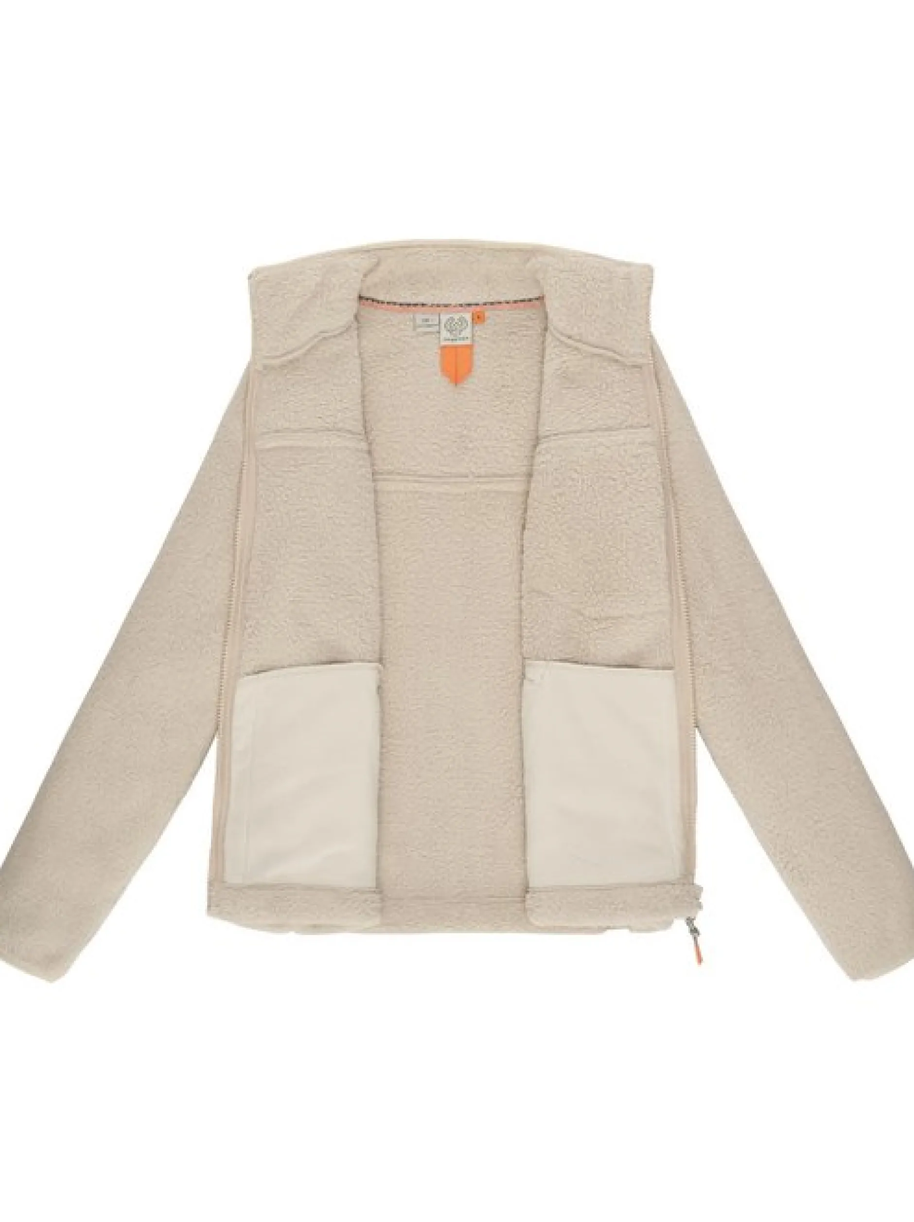 Ragwear Damen Plüschjacke - Alaris in ecru